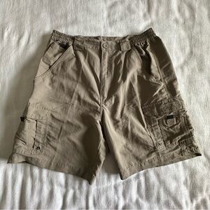 Bass Pro Shop Cargo Mens Twn Nylon Shorts Sz 34 Hiking Fishing Outdoors Gorpcore
